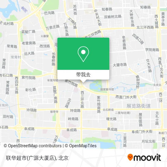 联华超市(广源大厦店)地图