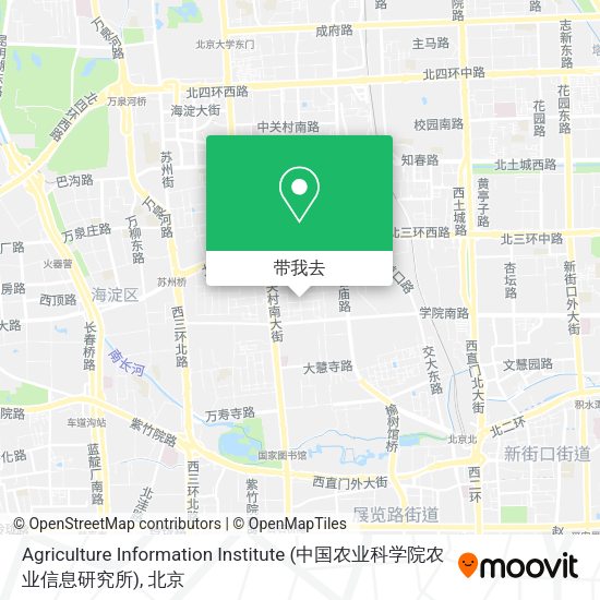 Agriculture Information Institute (中国农业科学院农业信息研究所)地图