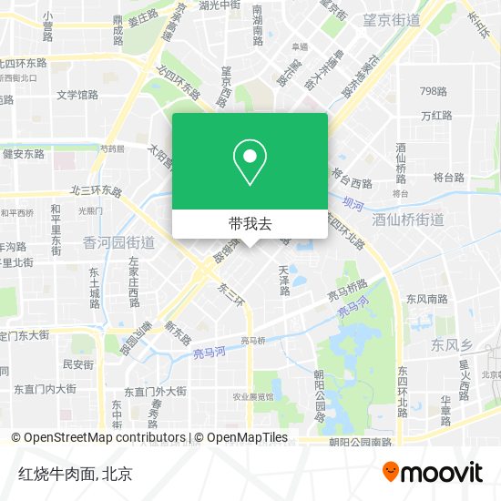 红烧牛肉面地图