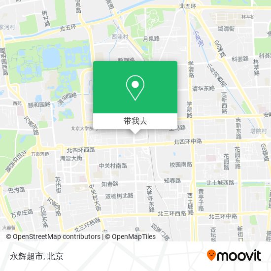 永辉超市地图