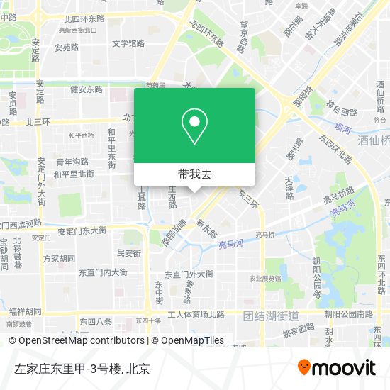 左家庄东里甲-3号楼地图