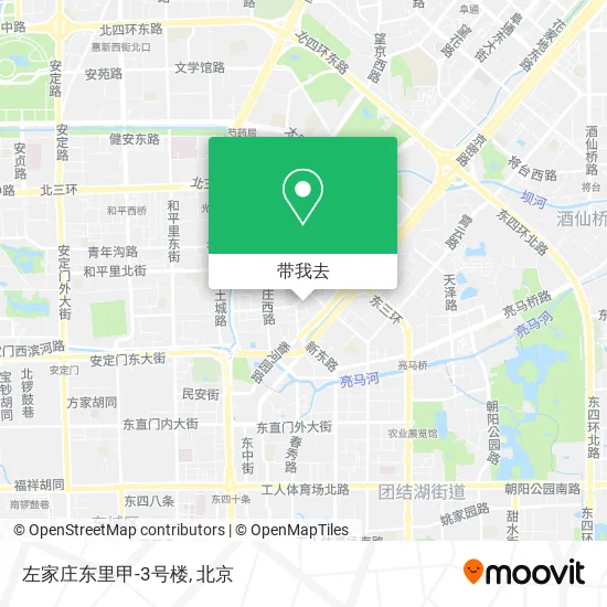 左家庄东里甲-3号楼地图