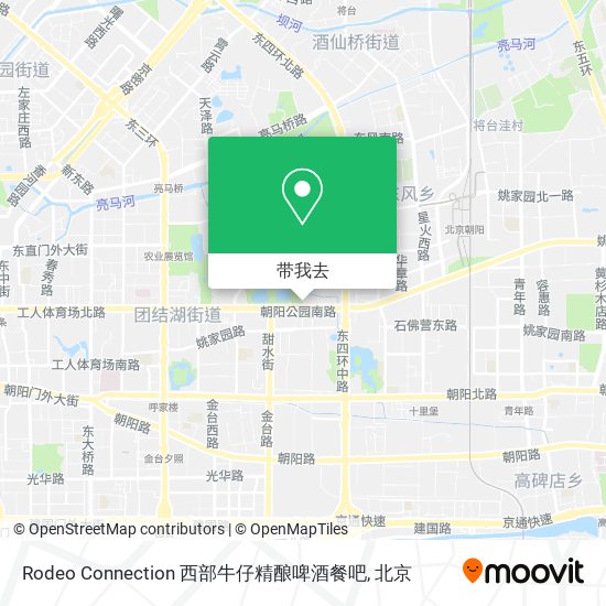 Rodeo Connection 西部牛仔精酿啤酒餐吧地图