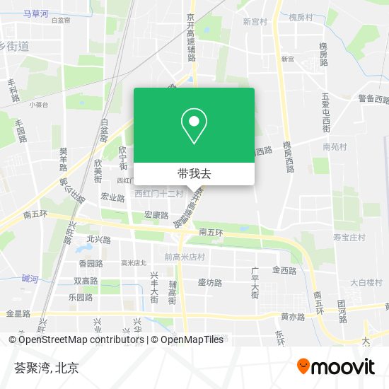 荟聚湾地图