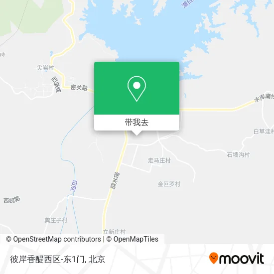 彼岸香醍西区-东1门地图