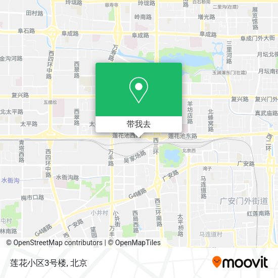 莲花小区3号楼地图