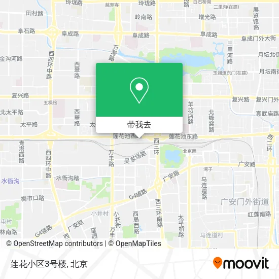 莲花小区3号楼地图