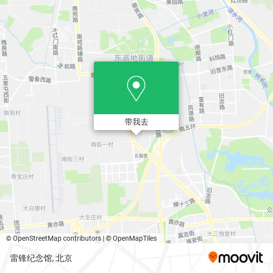 雷锋纪念馆地图