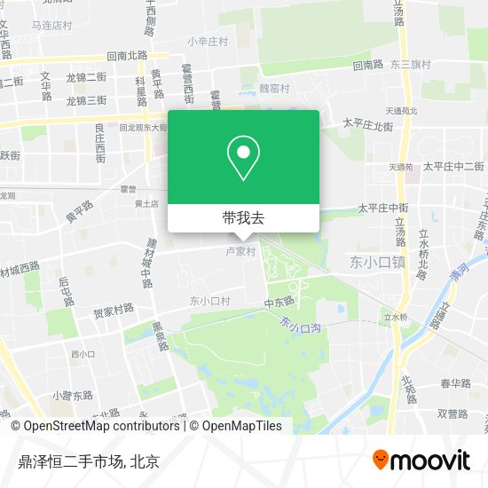 鼎泽恒二手市场地图