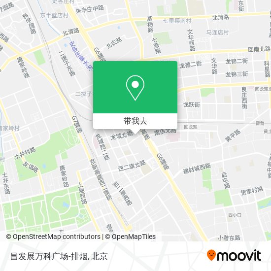 昌发展万科广场-排烟地图