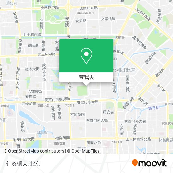 针灸铜人地图