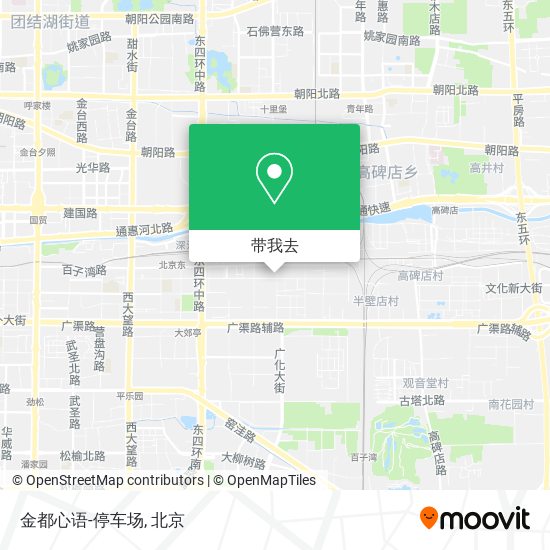 金都心语-停车场地图
