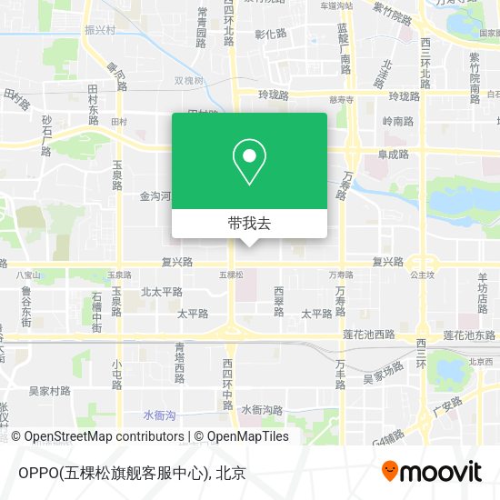 OPPO(五棵松旗舰客服中心)地图