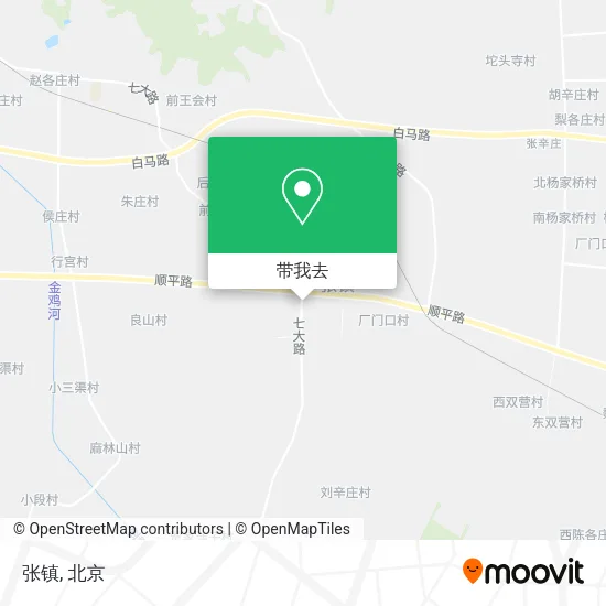 张镇地图