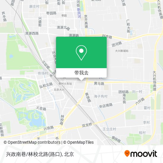 兴政南巷/林校北路(路口)地图