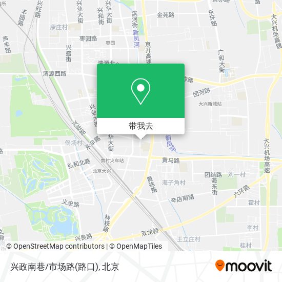 兴政南巷/市场路(路口)地图
