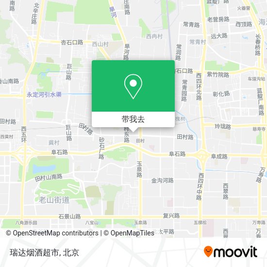 瑞达烟酒超市地图