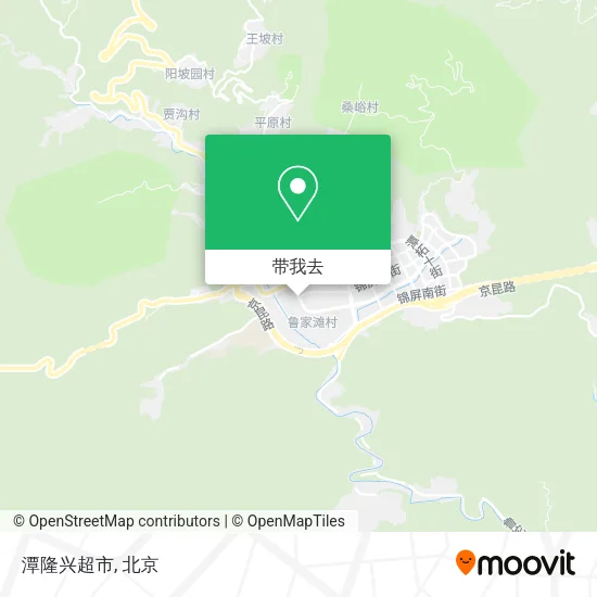潭隆兴超市地图