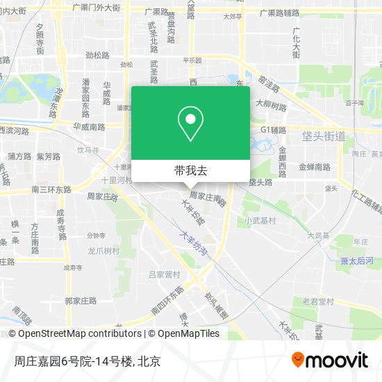 周庄嘉园6号院-14号楼地图