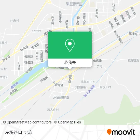 左堤路口地图