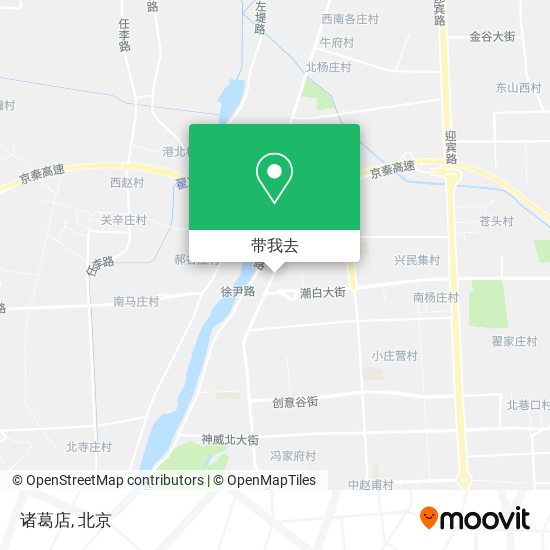 诸葛店地图