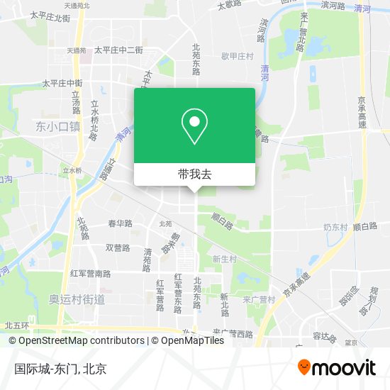国际城-东门地图