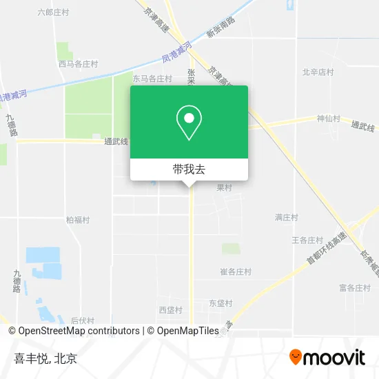 喜丰悦地图