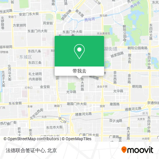 法德联合签证中心地图