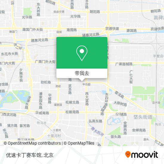 优速卡丁赛车馆地图