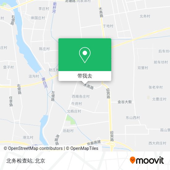 北务检查站地图