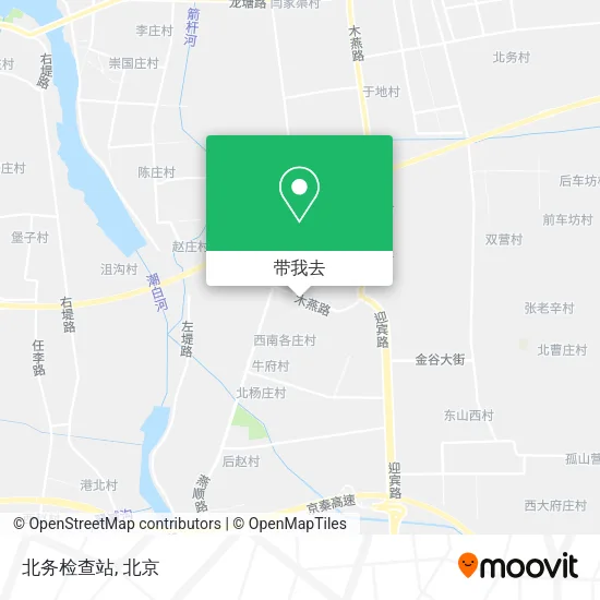 北务检查站地图