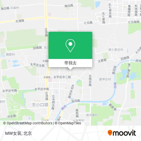 MW女装地图