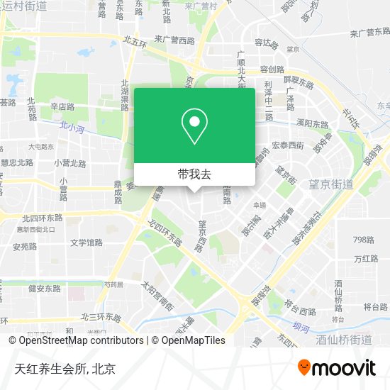 天红养生会所地图