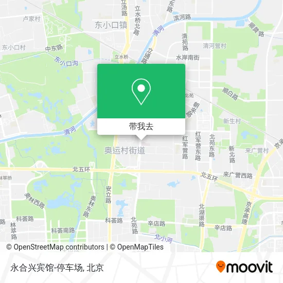 永合兴宾馆-停车场地图
