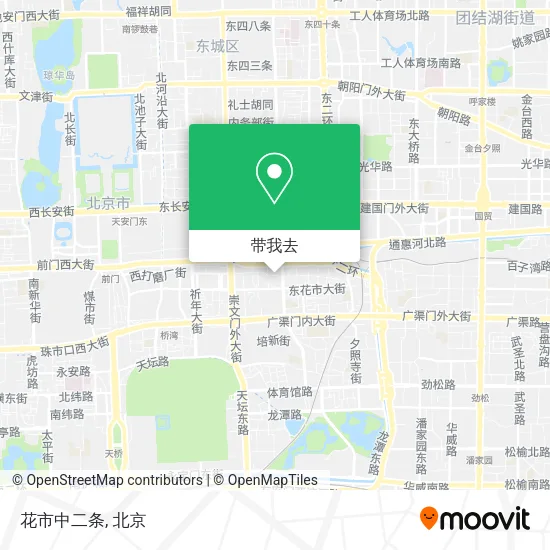 花市中二条地图