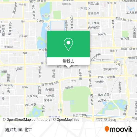 施兴胡同地图