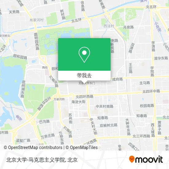 北京大学-马克思主义学院地图