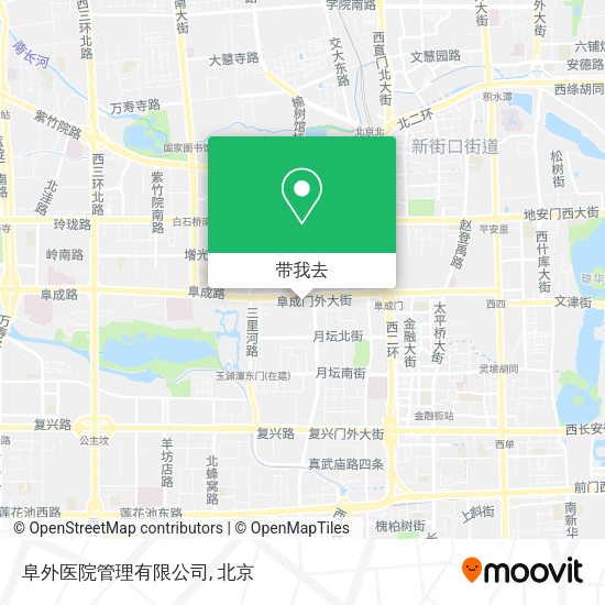 阜外医院管理有限公司地图
