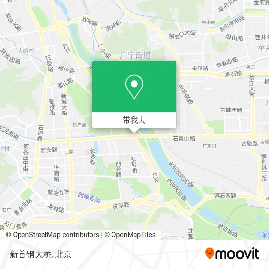 新首钢大桥地图