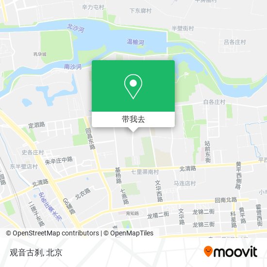 观音古刹地图