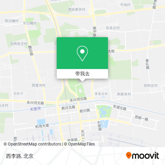 西李路地图