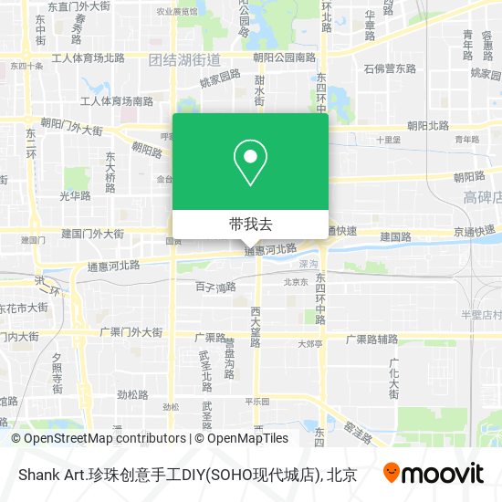 Shank Art.珍珠创意手工DIY(SOHO现代城店)地图