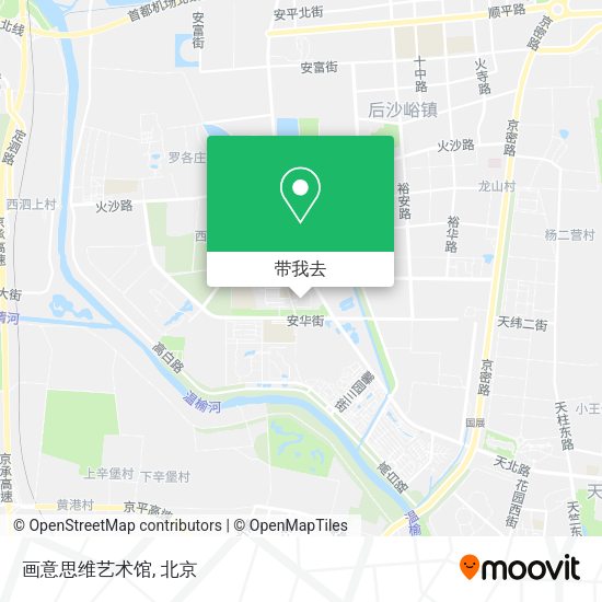 画意思维艺术馆地图