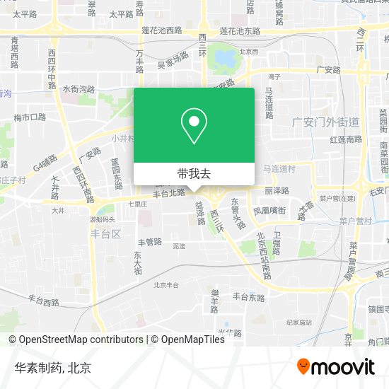 华素制药地图