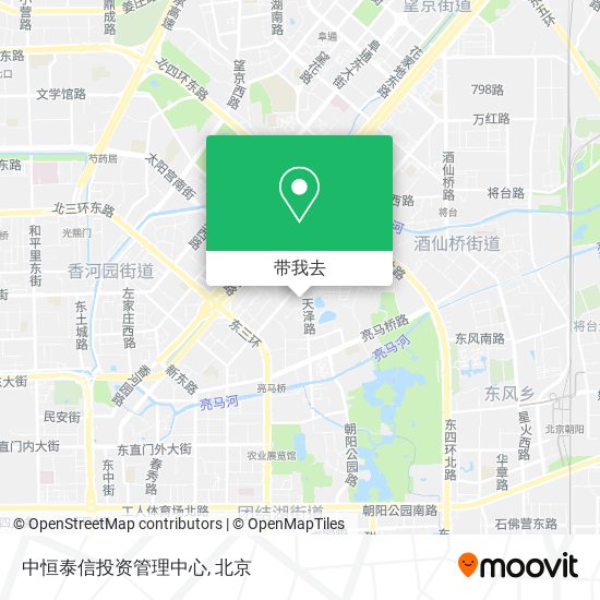 中恒泰信投资管理中心地图