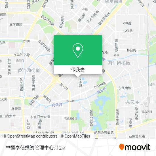 中恒泰信投资管理中心地图
