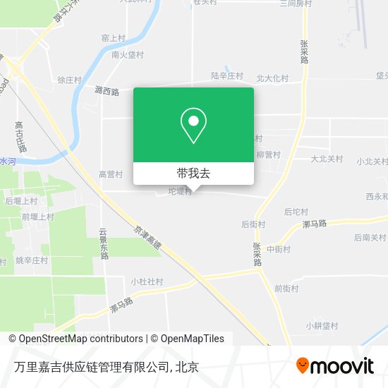 万里嘉吉供应链管理有限公司地图