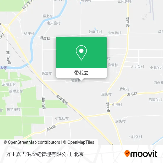 万里嘉吉供应链管理有限公司地图