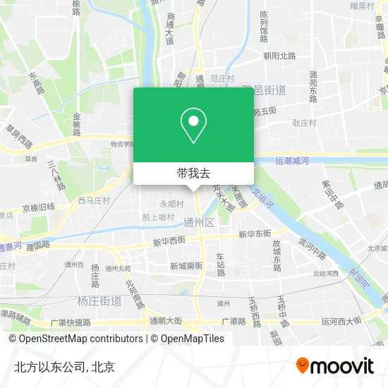 北方以东公司地图