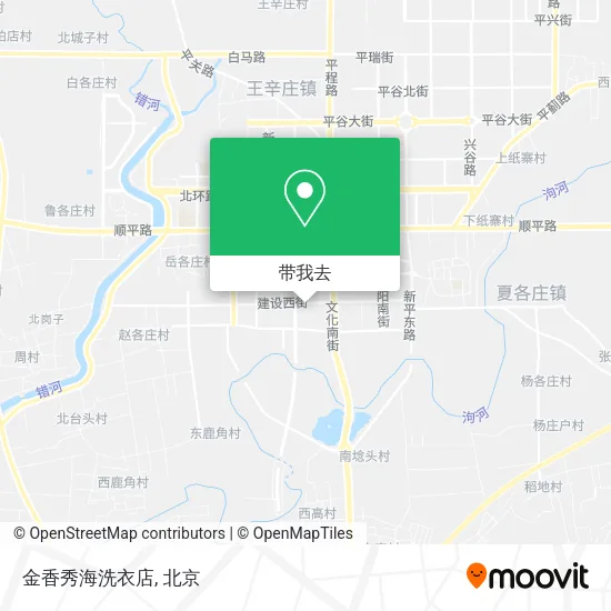 金香秀海洗衣店地图